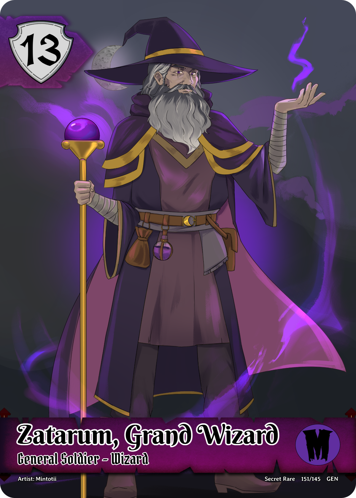 Champions of War - Mono Purple Precon - Set 1: Genesis
