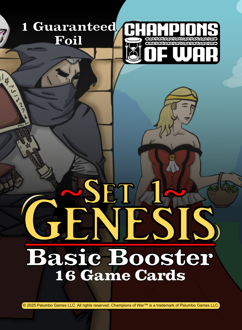 Champions of War - Basic Booster Box - Set 1: Genesis