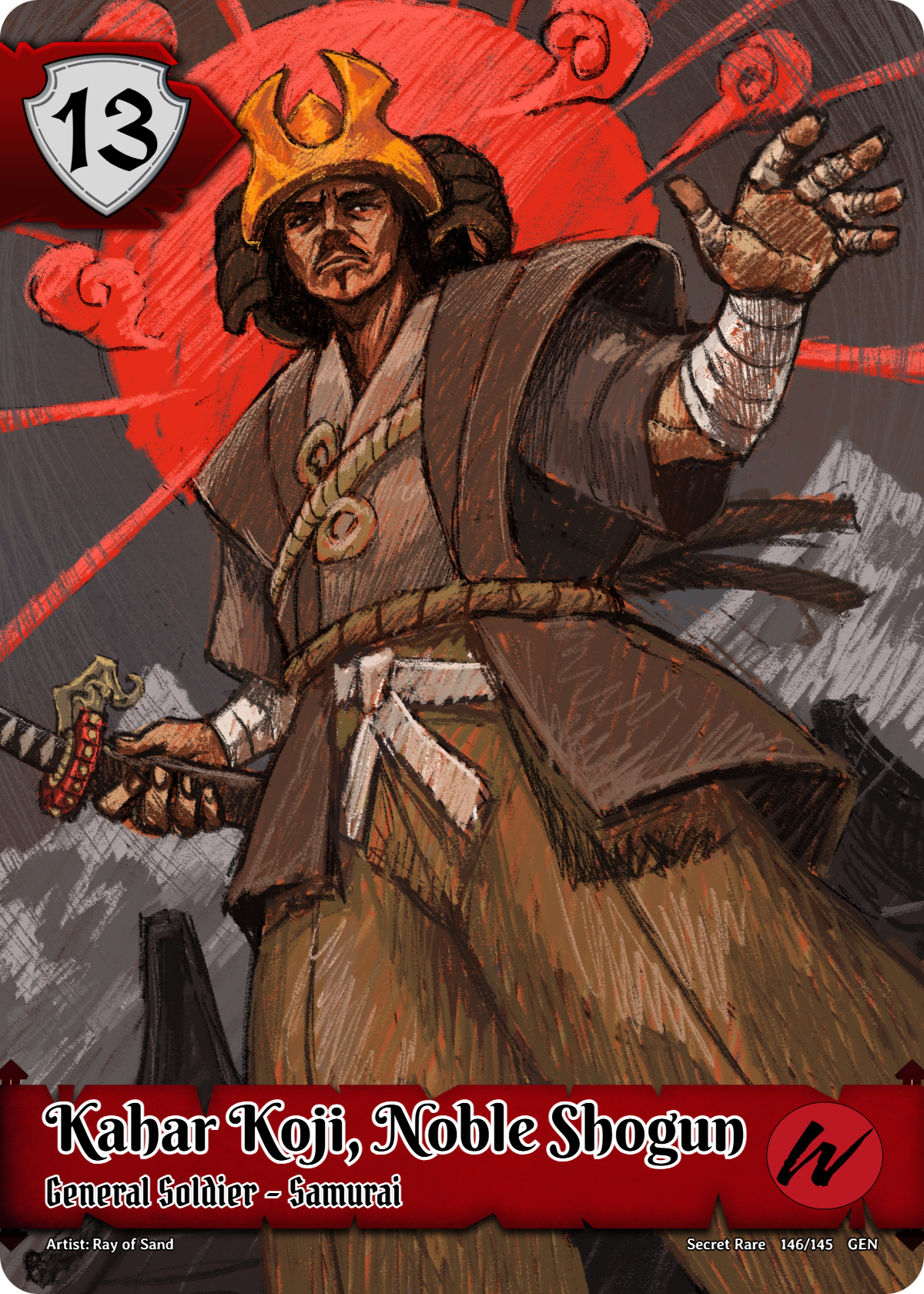 Champions of War - Mono Red Precon - Set 1: Genesis