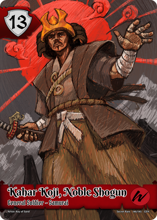Champions of War - Mono Red Precon - Set 1: Genesis