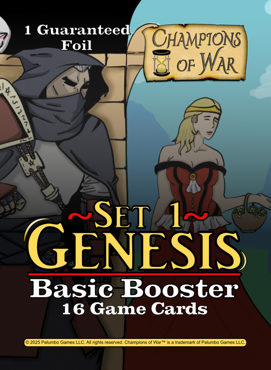 Champions of War - Basic Booster Pack - Set 1: Genesis