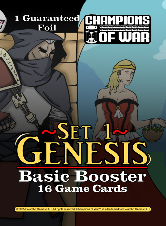 Champions of War - Basic Booster Box - Set 1: Genesis